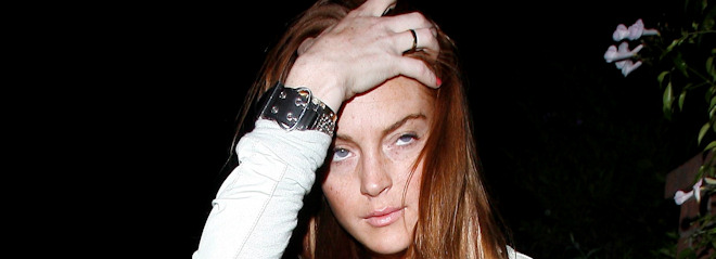 Lindsay Lohan arruinada