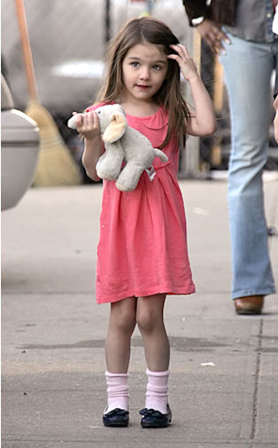 Suri cruise modelo de moda infantil