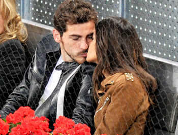 El beso de Sara Carbonero e Íker Casillas