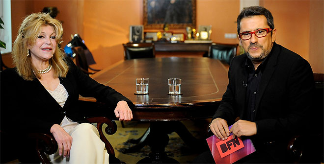 La Baronesa Thyssen, Carmen Cervera, concedió una entrevista en exclusiva a Andreu Buenafuente