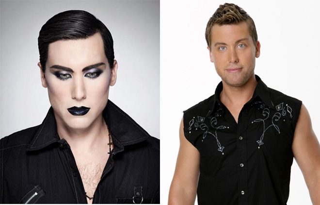 La nueva imagen de Lance Bass en comparación la de N Sync