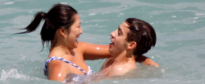 Jenna ushkowitz y kevin mcHale de vacaciones en monaco