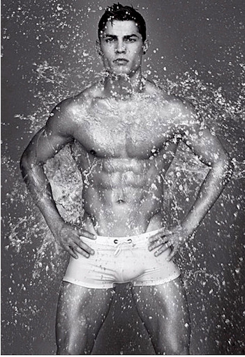 Cristiano Ronaldo para armani