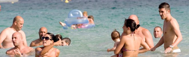 David Villa, Pepe Reina y Fernando Llorente disfrutan sus vacaciones en Ibiza