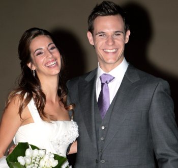 La boda de Christian Gálvez y Almudena Cid