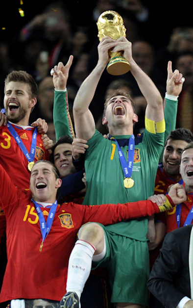 La seleccion española se lleva el principe de asturias de los deportes 2010