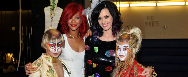 Rihanna organiza la despedida de soltera a katy perry