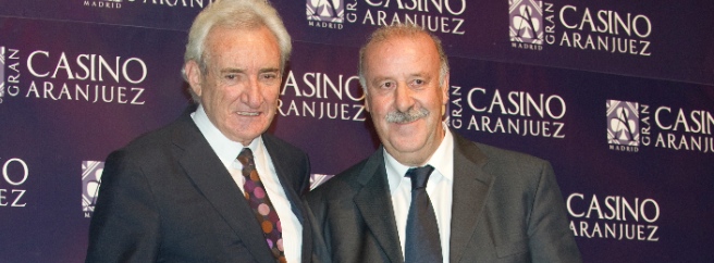 Vicente del Bosque en los premios Antena de Oro 2010