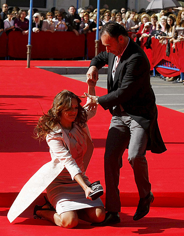 acompañante del torero Pepín Liria se cae Boda José María Manzanares
