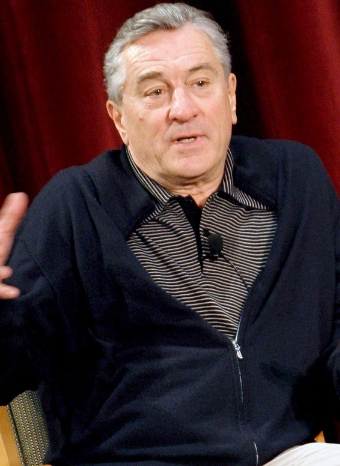 Robert De Niro durante una presentación