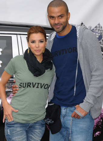Eva longoria y Tony Parker