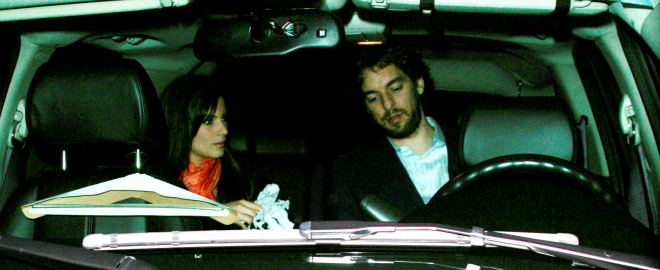 Pau gasol y silvia lopez juntos en hollywood