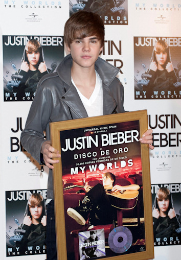 Justin bieber aterriza en madrid