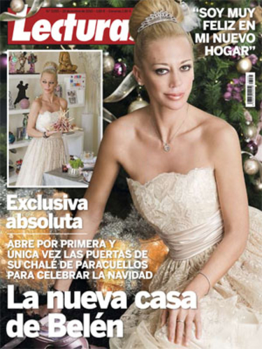 Belén Esteban enseña a través de una exclusiva y vestida como una verdadera princesa su casa de Paracuellos del Jarama