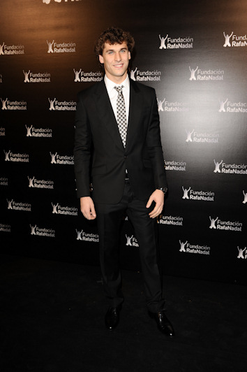 Fernando llorente en la cena de gala de la fundacion rafa nadal
