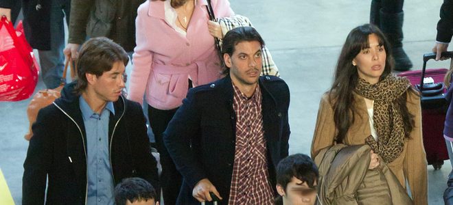 Después de desmentirlo... Sergio Ramos y Lara Álvarez, ¡pillados de cena!