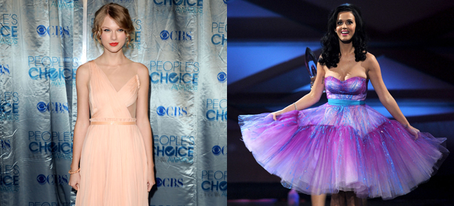 Katy Perry y Taylor Swift, dos princesas en los