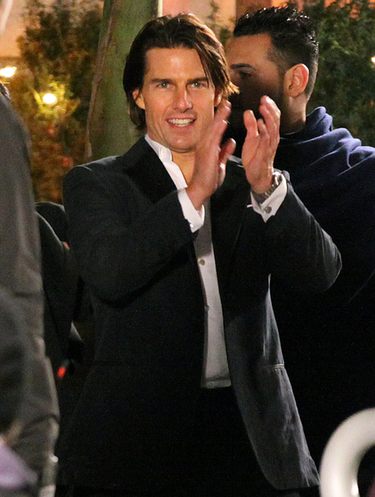 Katie Holmes y Suri visitan a Tom Cruise en el rodaje de 'Misión Imposible 4'