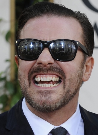 Ricky Gervais, el presentador más polémico de los Globos de Oro 2011