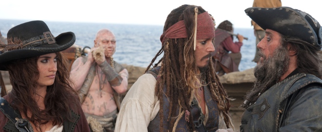 fotograma de 'Piratas del Caribe'
