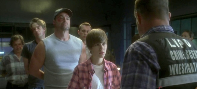 fotograma de justin bieber en csi