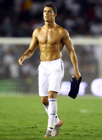Cristiano Ronaldo tras un partido