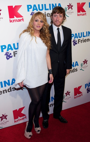 Paulina Rubio y Colate, felices y enamorados junto a su hijo Andrea Nicolás
