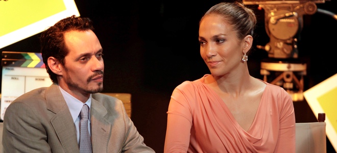 Marc Anthony y Jennifer Lopez, como dos tortolitos tras su crisis matrimonial