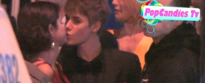 Beso de Justin y Selena
