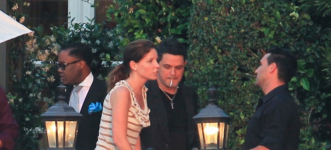 Alejandro Sanz y María José Suárez, invitados en el glamouroso bautizo de la hija de David Bisbal
