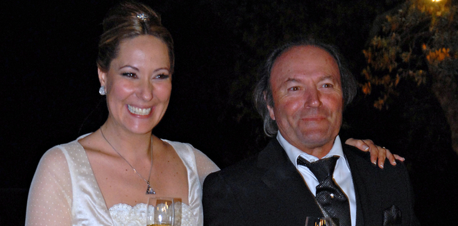 Challo Mohedano y su padre