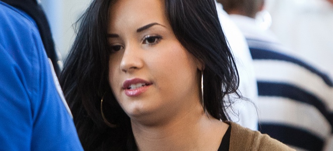 el cambio de demi lovato con unos kilos de mas