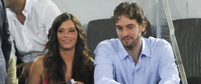 pau gasol y silvia lopez