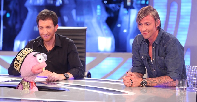 Guti y Pablo Motos en 'El hormiguero'