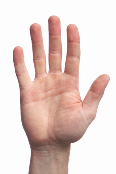 La longitud de los dedos de la mano derecha sí da pistas sobre el tamaño del pene