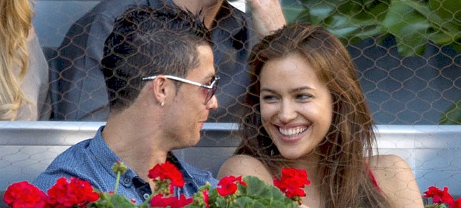 Irina Shayk y Cristiano Ronaldo