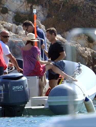 Las vacaciones más dulces de Carla Bruni y Nicolás Sarkozy en Fort de Brégançon