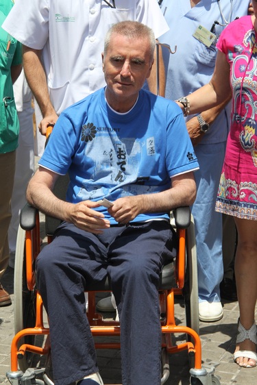 La primera imagen de José Ortega Cano tras recibir el alta hospitalaria