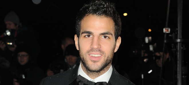 Cesc Fábregas de esmoqin