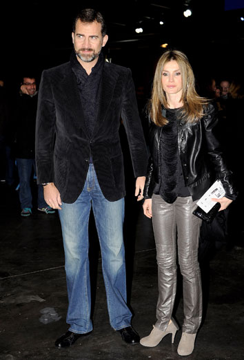 Los Príncipes de Asturias, Felipe y Letizia, de fiesta