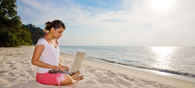 Trabajando en vacaciones