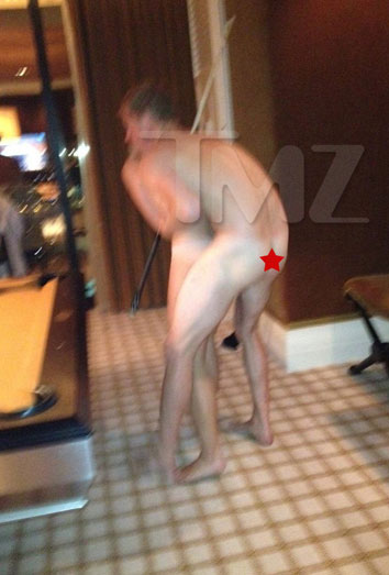 El Príncipe Harry. Enrique de Inglaterra, desnudo en Las Vegas