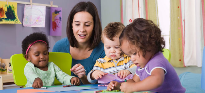 Primer día en la guardería