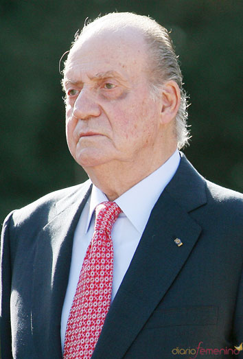 La bronca y el manotazo del Rey a su chófer