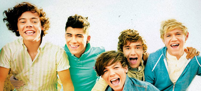 One Direction se come a Justin Bieber. Premios MTV