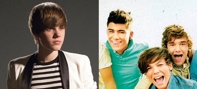 Justin Bieber aún es más guapo que los chicos de One Direction