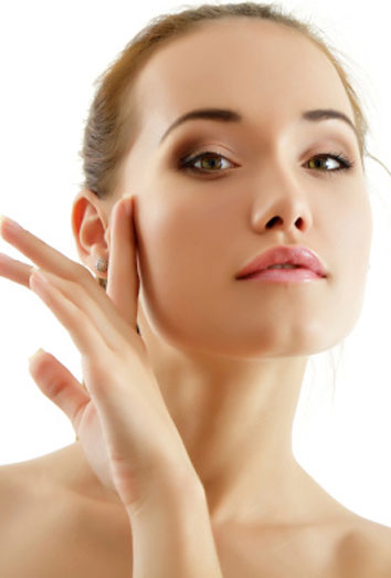 Eliminar los brillos de la cara