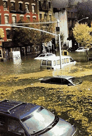 El huracán Sandy disfraza Nueva York: un Halloween 2012 muy diferente