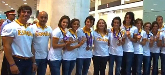 Equipo español de natación sincronizada