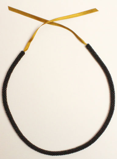 collar de fiesta, paso a paso